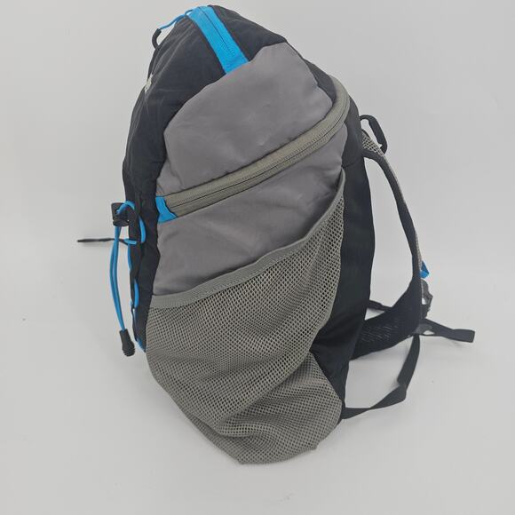High Sierra for Leed's Pack-N-Go Sport Backpack Black & Gray Hiking Gorpcore 18L - Picture 2 of 12